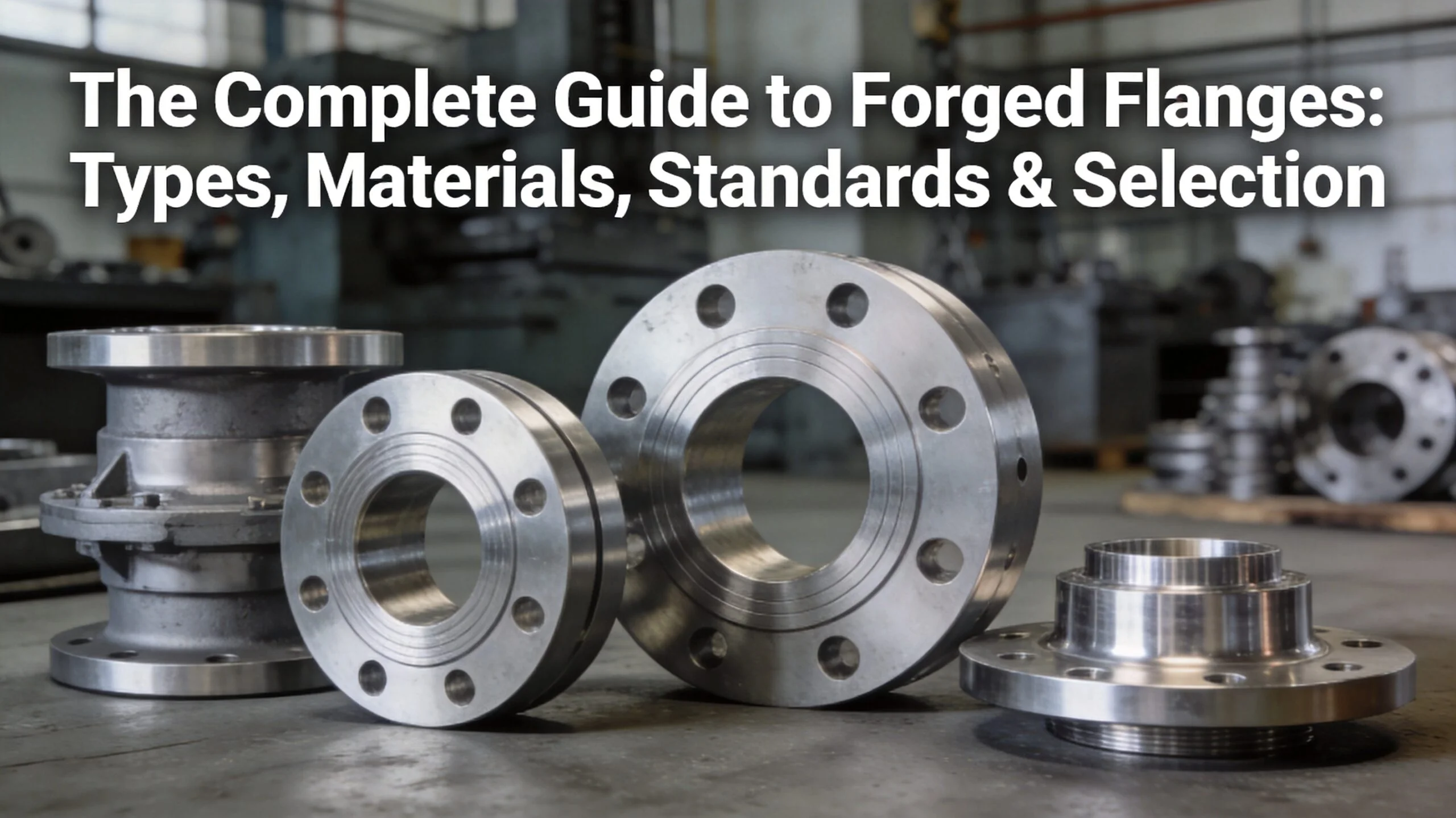 The Complete Guide to Forged Flanges: Types, Materials, Standards & Selection