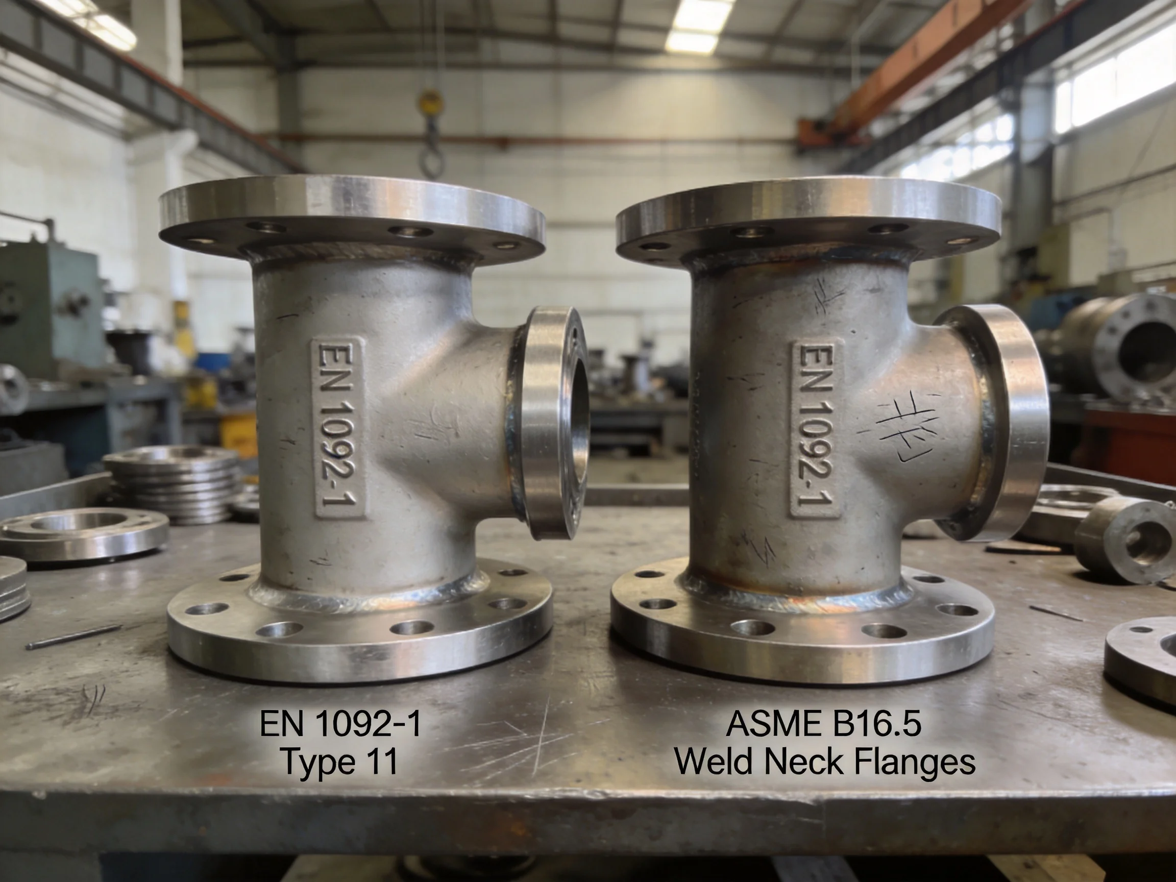 EN 1092-1 Type 11 vs ASME B16.5 Weld Neck Flanges: Complete Comparison for Kazakhstan Oil Projects (2026)